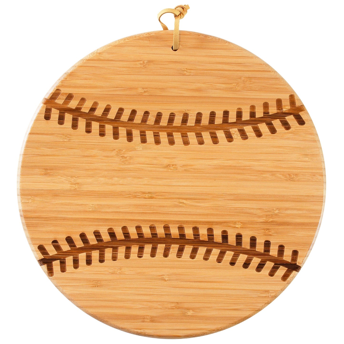 Baseball Shaped Serving & Cutting Board, 12" Diameter